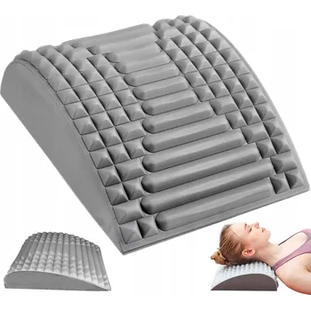 Masážní přístroj PROSTŘEDEK NA PROTAHOVÁNÍ ZAD MASÁŽNÍ PŘÍSTROJ PODLOŽKA PRO ÚLEVU OD BOLESTI PÁTEŘE