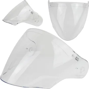 Helma na motorku Plexi štít pro helmu Caberg Flyon/Flyon II, čiré