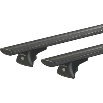 Auto-moto Nordrive Střešní nosiče Volkswagen ID.4 (od roku 2020>) na integrované podélníky | Silenzio, černé