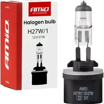 Autodoplněk AMIO Halogenová žárovka H27W/1 880 12V 27W PG13