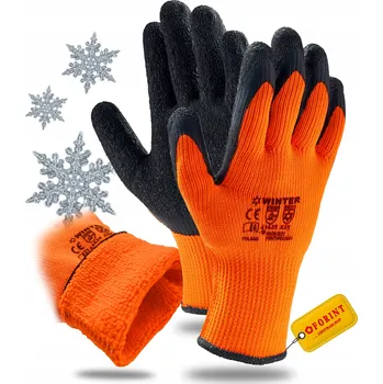 Pracovní rukavice Rukavice FORINT Pracovní rukavice zimní rukavice odolné zateplené velikost 11 - XXL 1 pár