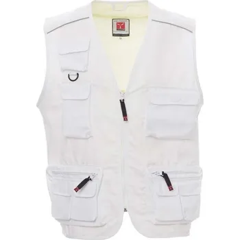 pracovní vesta PAYPER POCKET 000187-0054 / Letní vesta - bílá XXXL