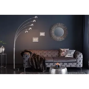 Stojací lampa Osvetleni-Stejskal | Stojací lampa Five Lights chrom