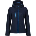 REGATTA PROFESSIONAL VENTURER TRA 702 / Dámská 3-vrstvá softshellová bunda s kapucí - navy/french blue M
