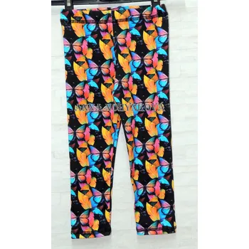 Dívčí legíny Dívčí legíny Barevný motýlci