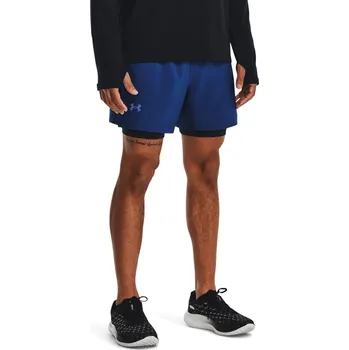 Pánské kraťasy Under Armour Launch Elite 2in1 5'' Short M 1376511-471 - blue XL
