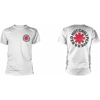 Pánské tričko Red Hot Chili Peppers tričko, Worn Asterisk BP White, pánské M