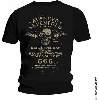Pánská móda Avenged Sevenfold tričko, Seize The Day, pánské S
