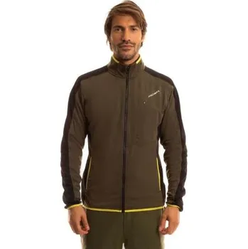 Pánská mikina Fischer UP FLEX 2025 zelenočerná mikina S - zelená/černá + DÁREK + Doprava ZDARMA