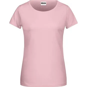 Dámské tričko DAIBER JN 8007 / Dámské tričko z bio bavlny - soft pink XS