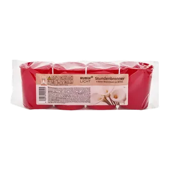 Svíčka RUBIN Hřbitovní svíčky 4 ks