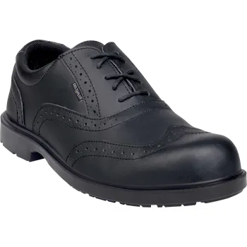 Pracovní obuv DELTA RICHMOND2 / Kožená polobotka, nemetalická S1 SR - černá 39