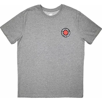 Pánská móda Red Hot Chili Peppers tričko, Mini Classic Asterisk Grey, pánské M