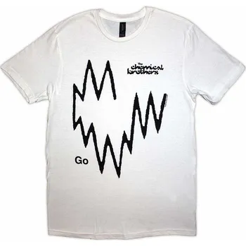 Pánská móda The Chemical Brothers tričko, Go White, pánské M