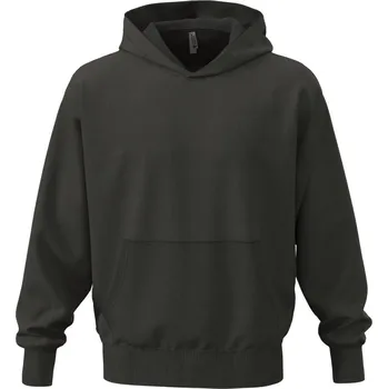 Pánská mikina NEXT LEVEL APPAREL N 9307 / Unisex mikina s kapucí z těžké bavlny - graphit black XS