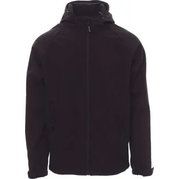 Pánská mikina PAYPER GALE 001044-0355 / Pánská softshellová bunda s kapucí - black L
