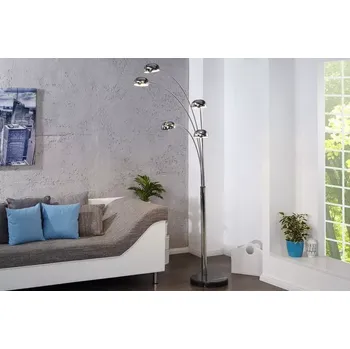 Stojací lampa Benchdesign | Stojací lampa Pět Světel - chrom