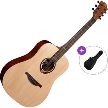 Akustická kytara LAG T70D SET Natural Satin Akustická kytara