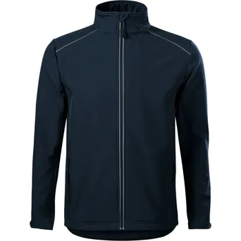 Pánská bunda MALFINI VALLEY 536 / Pánská softshellová bunda - námořní modrá S