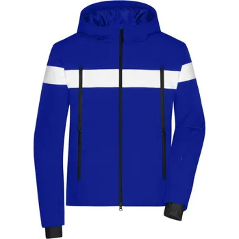DAIBER JN 1174 / Pánská zimní sportovní bunda - electric blue/white XXXL