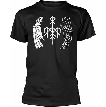 Wardruna tričko, Kvitdravn Organic Black, pánské XL