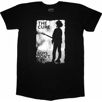 Dámské šaty The Cure tričkové šaty, Boys Don't Cry Black &amp; White Black, dámské M