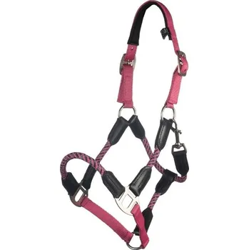 Ohlávka HKM Nele pink SHETTY