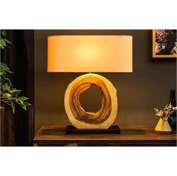 Stojací lampa Osvetleni-Stejskal | Stolní lampa OrganicArtwork Ořech 55cm