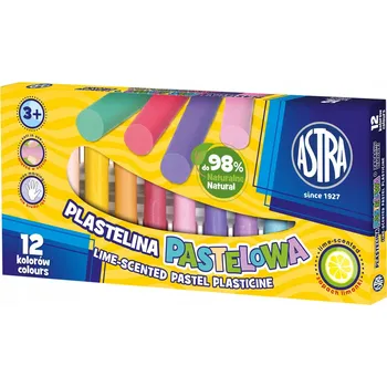 Modelovací hmota Pastelínová Vonná Modelína 12 Barev Astra Ideální Krásné