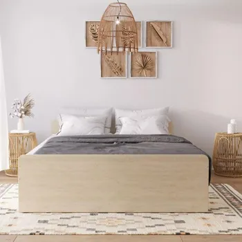 Postel Postel pravá 80262 (140x200) - M&K Foam 28 Dub Sonoma 145x67.5 cm