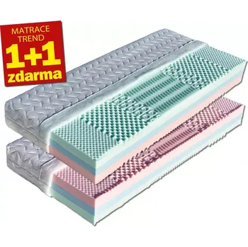 Matrace Dřevočal LEONA 1+1 - Rozměr matrace 160x200, Potah matrace Dřevočal Úplet