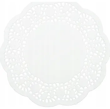 Papírový ubrousek Ozdobné ubrousky 16,5 cm bílé 100 kusů