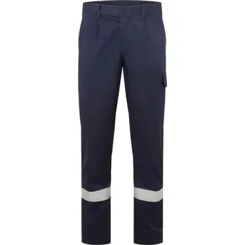 Pánské kalhoty PortWest | Bizflame 88/12 FR kalhoty - Navy / 38 / 38 / modrá