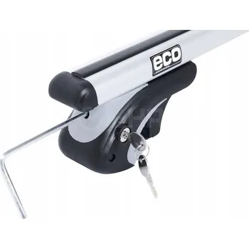 Univerzální hliníkový střešní nosič na podélné nosiče Eco Alubase 120 cm