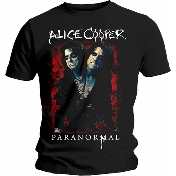 Pánská móda Alice Cooper tričko, Paranormal Splatter, pánské XXL