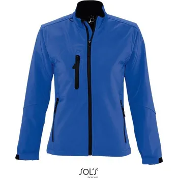 SOL´S ROXY / Dámská 3-vrstvá softshellová bunda - royal blue L