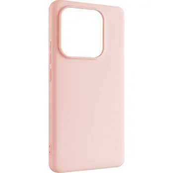 Pouzdro na mobilní telefon Zadní pogumovaný kryt FIXED Story pro Xiaomi Redmi Note 14 5G, růžový