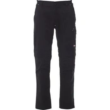 Pánské kalhoty PAYPER WORKER TECH 001405-0406 / Pracovní kalhoty do pasu - black/black S