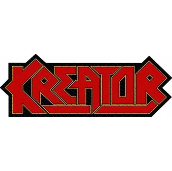 Nášivka Kreator tkaná nášivka PES 100x35 mm, Logo Cut-Out