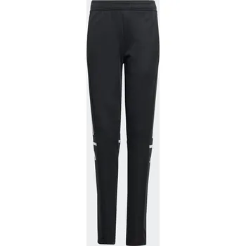 ADIDAS Dětské tréninkové tepláky Squadra 9 LET BÍLÁ|ČERNÁ