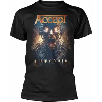 Pánské tričko Accept tričko, Humanoid Black, pánské M