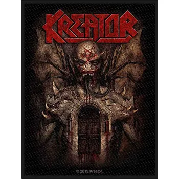 Nášivka Kreator tkaná nášivka PES 100 x 50 mm, Gods of Violence