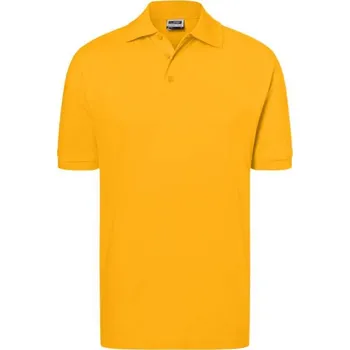 Pánská košile DAIBER JN 70 / Pánská polokošile - gold yellow XXXL