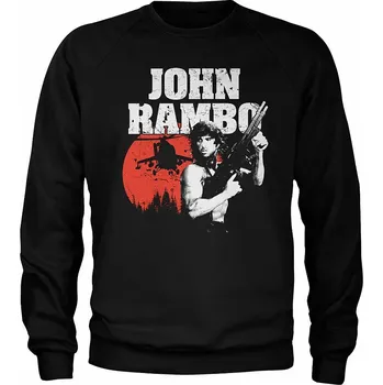Pánská mikina Rambo mikina, John Rambo Sweatshirt Black, pánská S