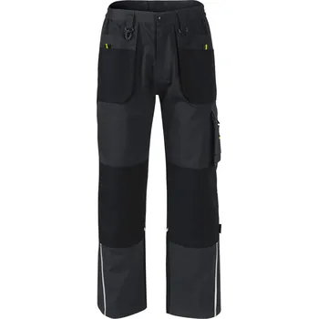 montérky RIMECK RANGER W03 / Pracovní kalhoty do pasu - ebony gray 60-62