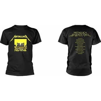 Pánské tričko Metallica tričko, M72 Square Cover BP Black, pánské XXXL
