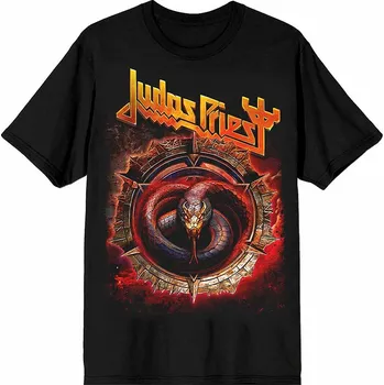Pánské tričko Judas Priest tričko, The Serpent Black, pánské L