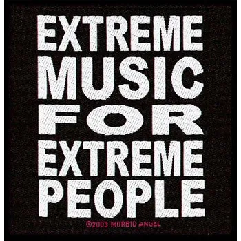 Nášivka Morbid Angel nášivka PES 100x100 mm, Extreme Music