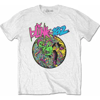 Pánská móda Blink 182 tričko, Overboard Event White, pánské XXL