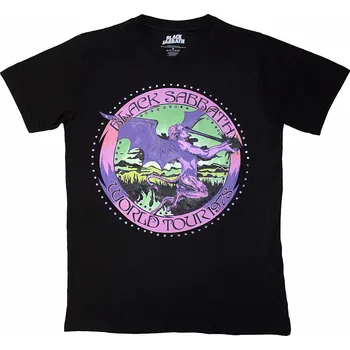 Pánské tričko Black Sabbath tričko, Tour '78 Embellished Black, pánské XXL